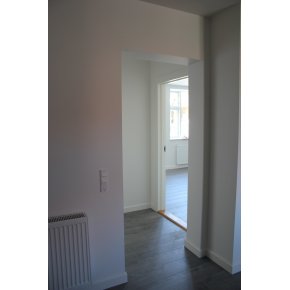 Stue med kik til fordelergang til v�relser