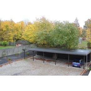 Udsigt fra stue og vrelse